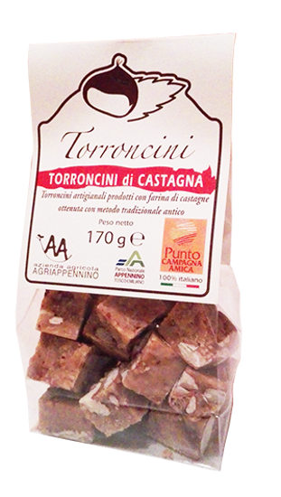 Immagine di Torroncini alla castagna 170 g