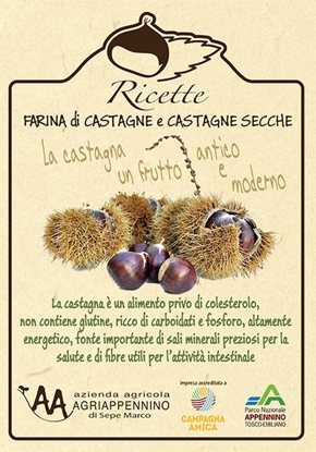 Immagine di OMAGGIO - Depliant Ricette alla Castagna